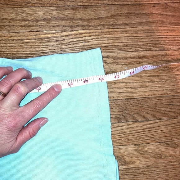 Magazine Blue Ribbed Sleeveless Bodycon Maxi Dress - Picture 9 of 9